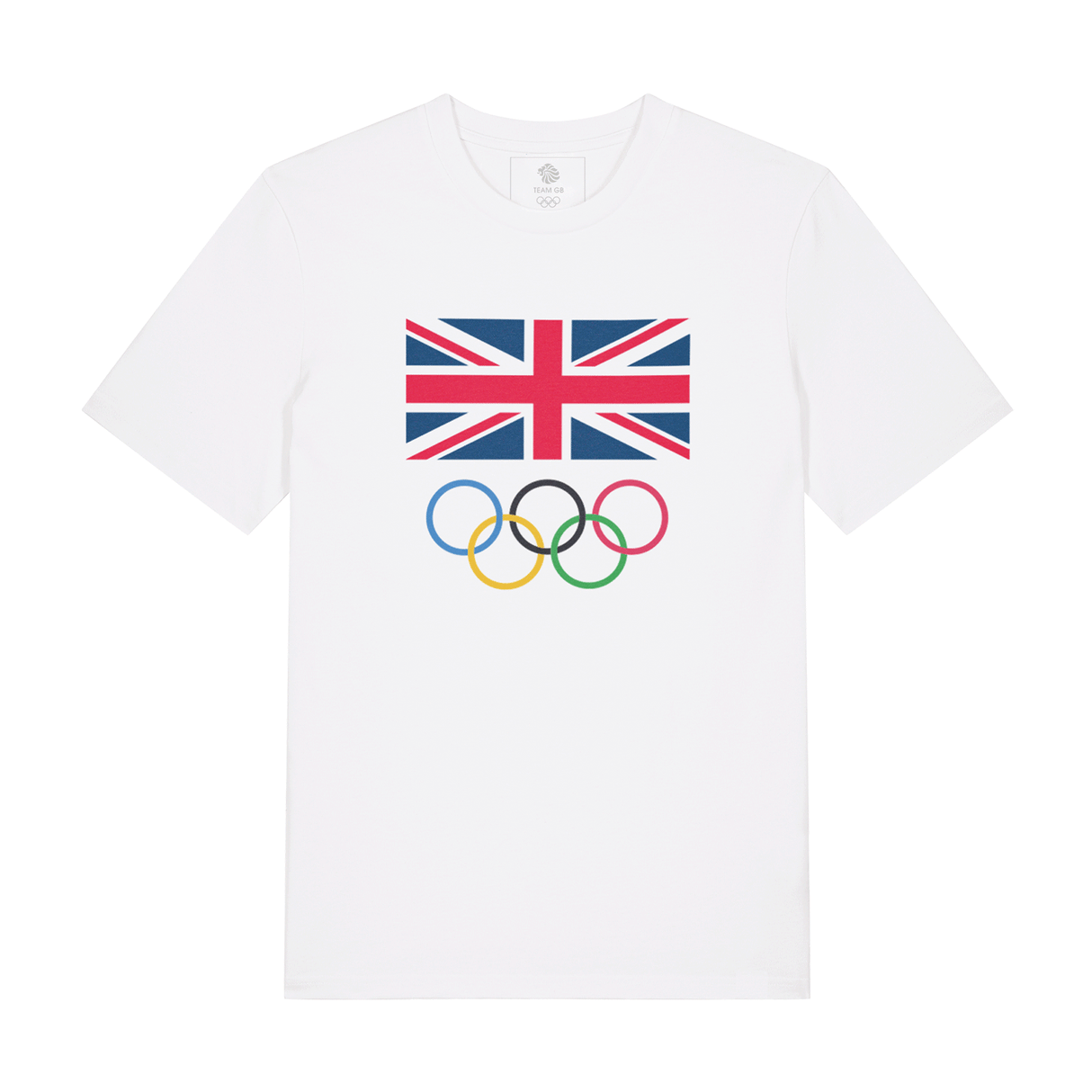 Team GB Large Union White T-shirt