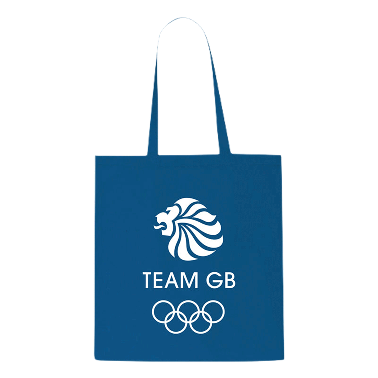 Team GB Olympic Rings Logo Tote Bag - Blue