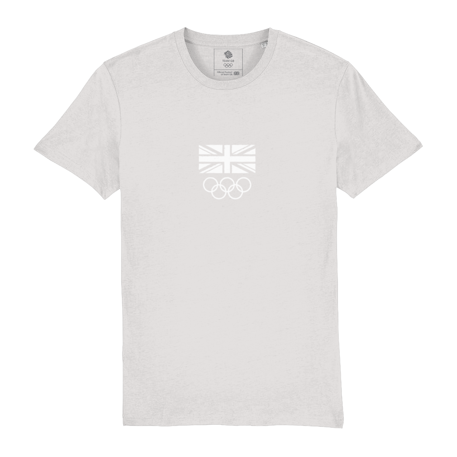 Team GB Small Union Cream Heather Grey T-shirt – Team GB Shop