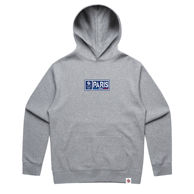 Team GB Stade Hoodie Heather Grey