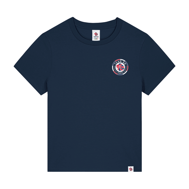 Team GB Women's Cirque T-Shirt Navy