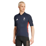 TeamGB Adidas Cycle Jersey Navy 