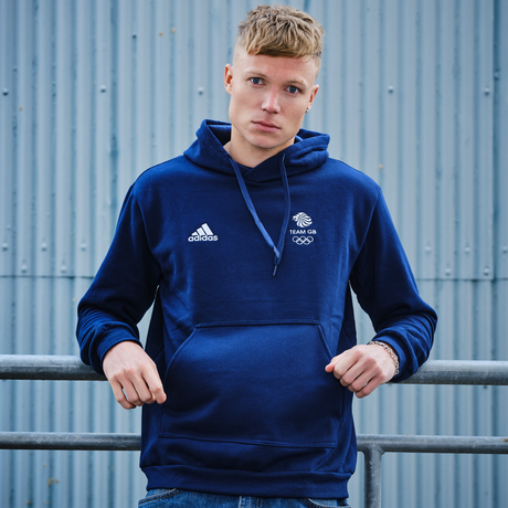 adidas Team GB Navy Hoodie