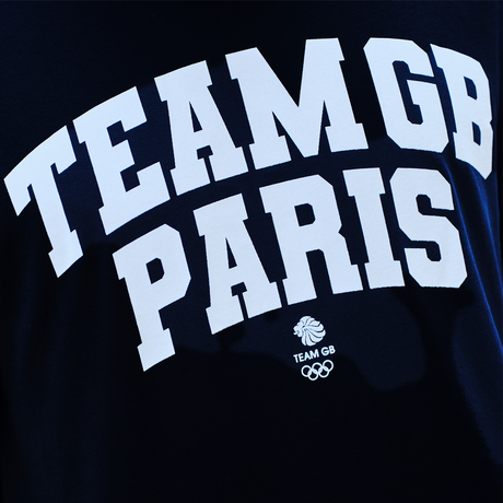 Team GB Bercy Varsity Navy Blue T-shirt