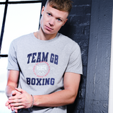 Team GB Boxing Varsity Heather Grey T-Shirt