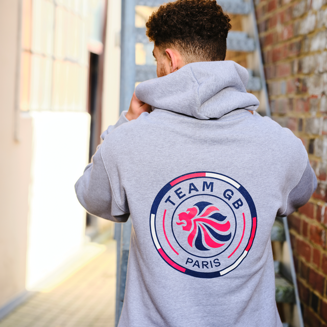 Team GB Cirque Souvenir Grey Hoodie