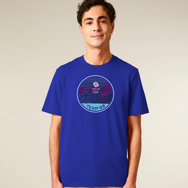 Team GB Core Emblem T-Shirt Royal Blue