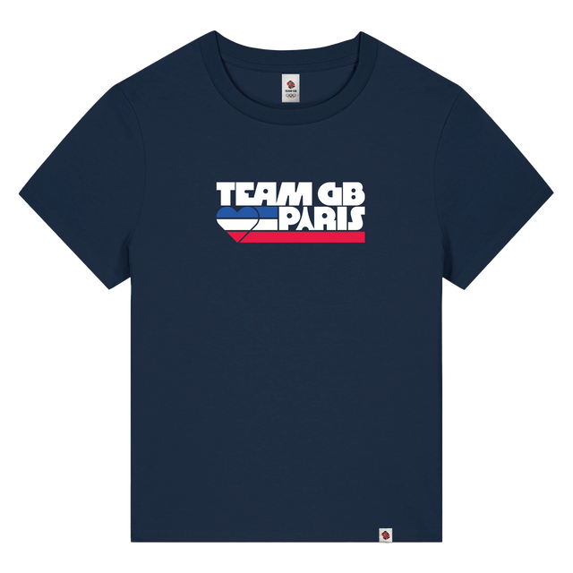 Team GB Womens Elancourt T-Shirt Navy