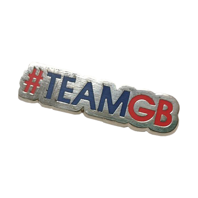 #TeamGB Limited Edition Olympic Silver Pin Badge