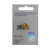 Team GB Lions Head and Olympic Rings Pin Badge - Gold