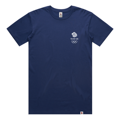 Team GB Manoir Logo Cobalt Blue T-shirt