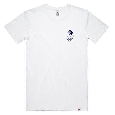 Team GB Manoir Logo White T-shirt
