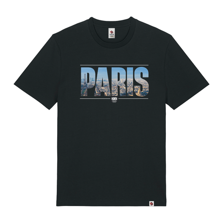 Team GB Black Paris Palais Graphic T-Shirt