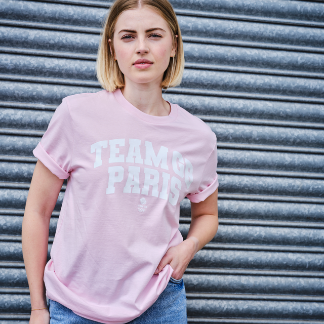 Team GB Bercy Pink T-shirt