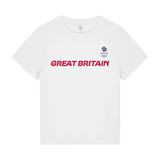 Team GB Pompidou Women's T-shirt White