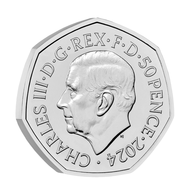 Royal Mint Team GB 50p Brilliant Uncirculated Colour Coin