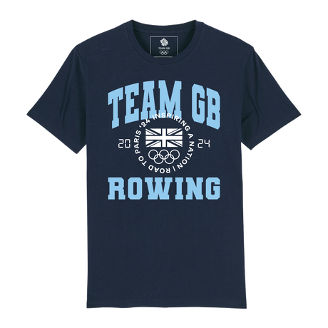 Team GB Varsity Rowing Navy T-Shirt