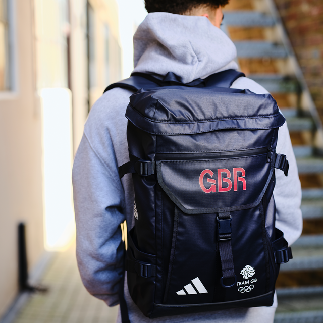 adidas Team GB Backpack Navy Blue