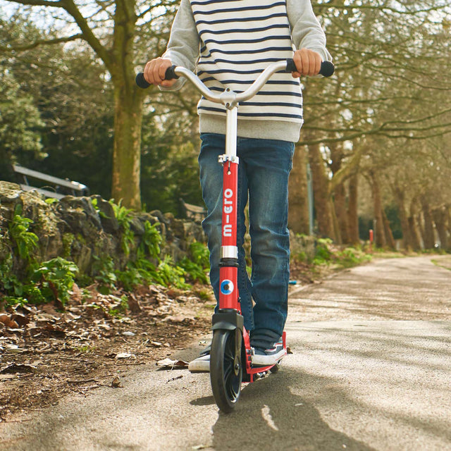 Team GB Micro scooters Cruiser Scooter with Style Griptape RED