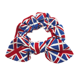 Team GB Union Jack Hair Scrunchie Bow