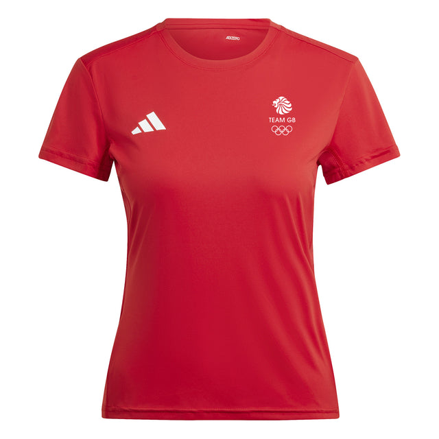 adidas Team GB Red Essential Women's Tee