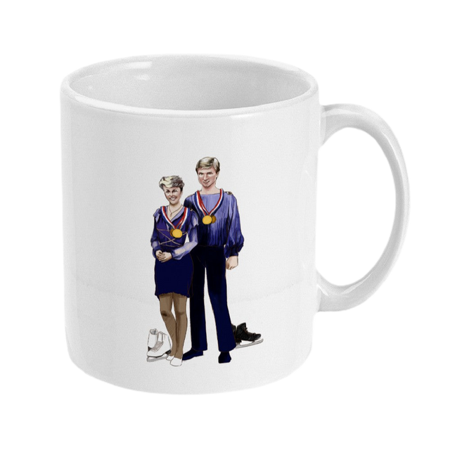 Team GB Torvill and Dean Mug - Front