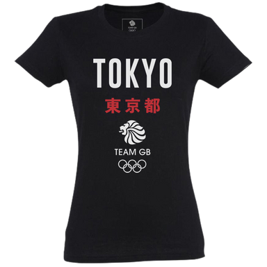 Tokyo Team GB Kasai Women's T-Shirt - Black