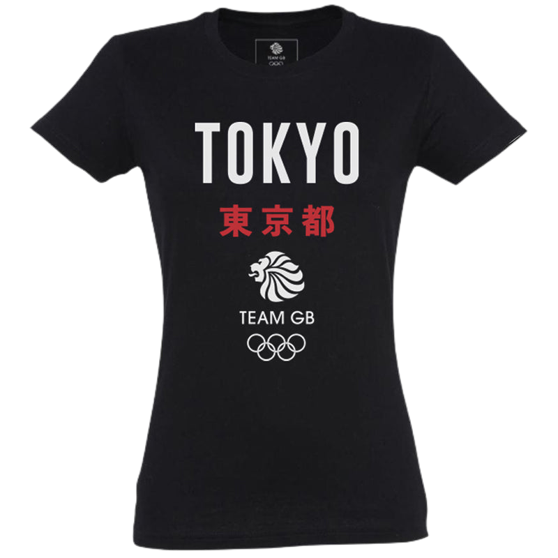 Tokyo Team GB Kasai Women's T-Shirt - Black