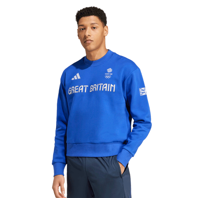 adidas Team GB Village Sweatshirt Blue