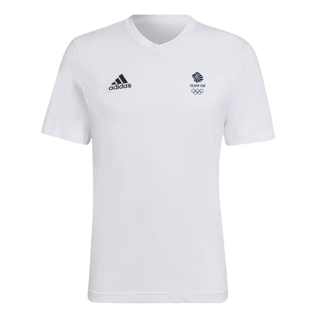 adidas Team GB Women's Cotton Tee White