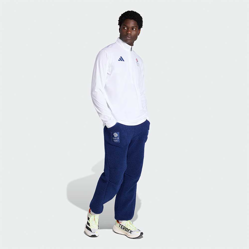 adidas x Team GB Milano Cortina 2026 1/2 Zip Top - White