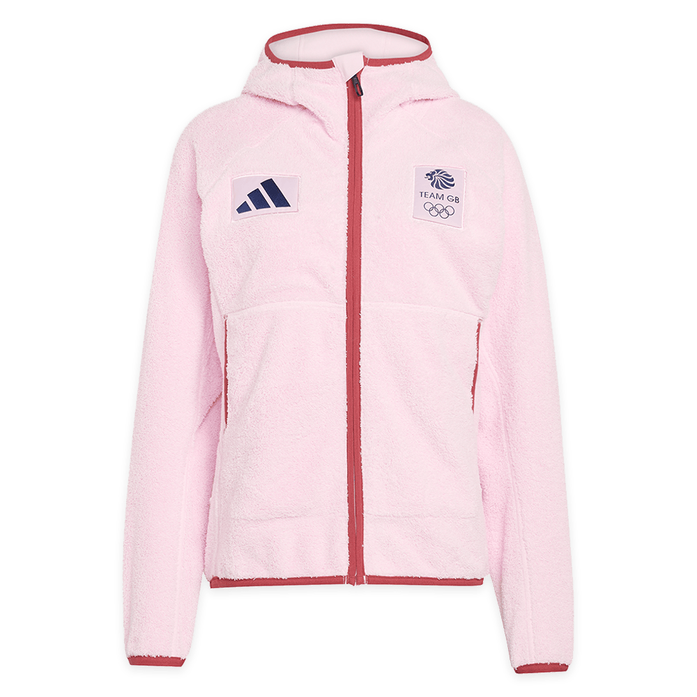adidas Jacket adidas Milan 2026 Team GB 2 Side Fleece Jacket - Womens