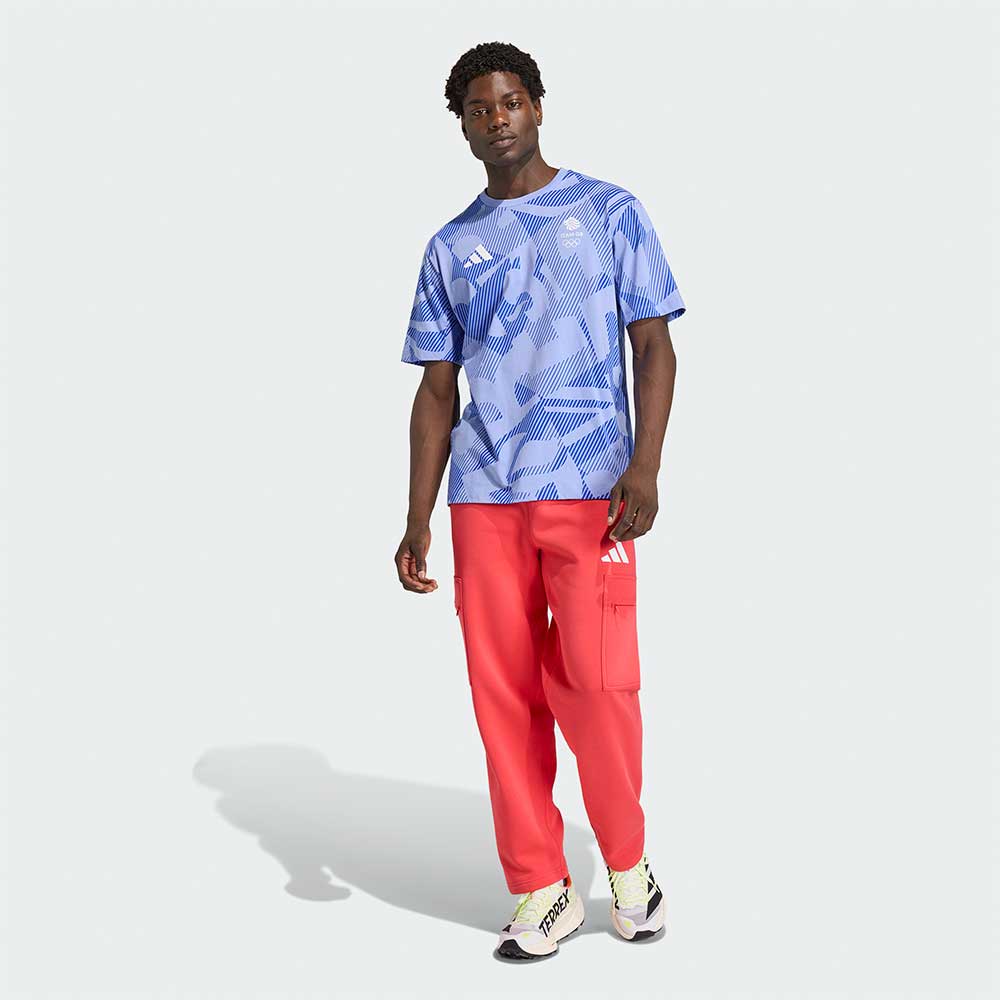 adidas T-Shirt adidas Milan 2026 Team GB AOP T-Shirt