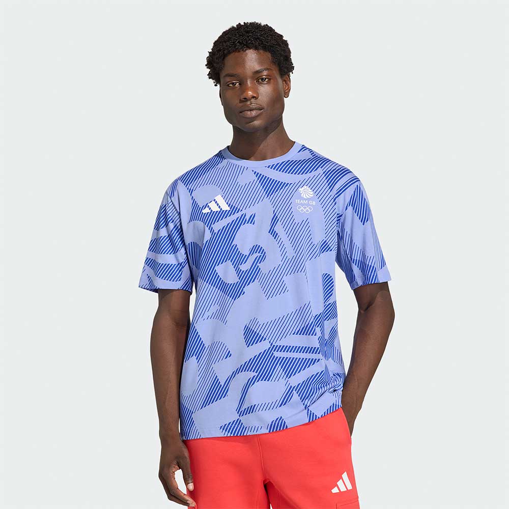 adidas x Team GB Milano Cortina 2026 AOP T-Shirt