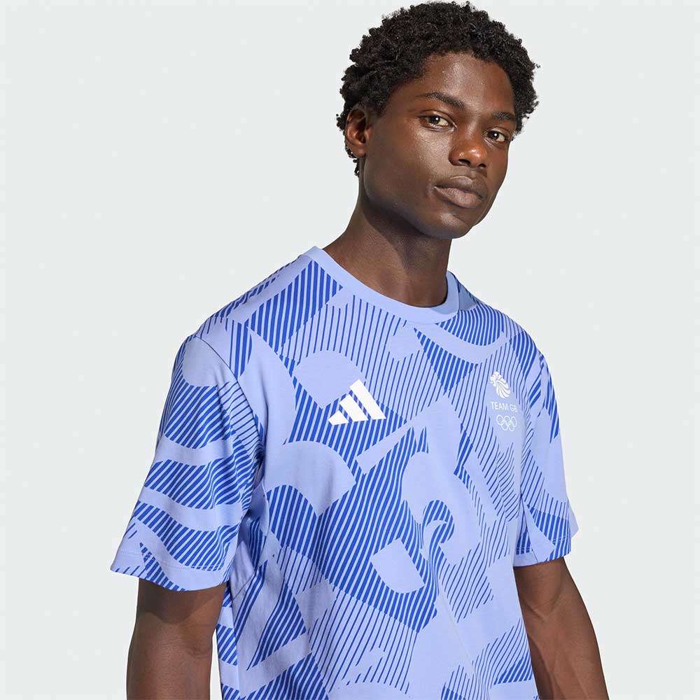 adidas T-Shirt adidas Milan 2026 Team GB AOP T-Shirt