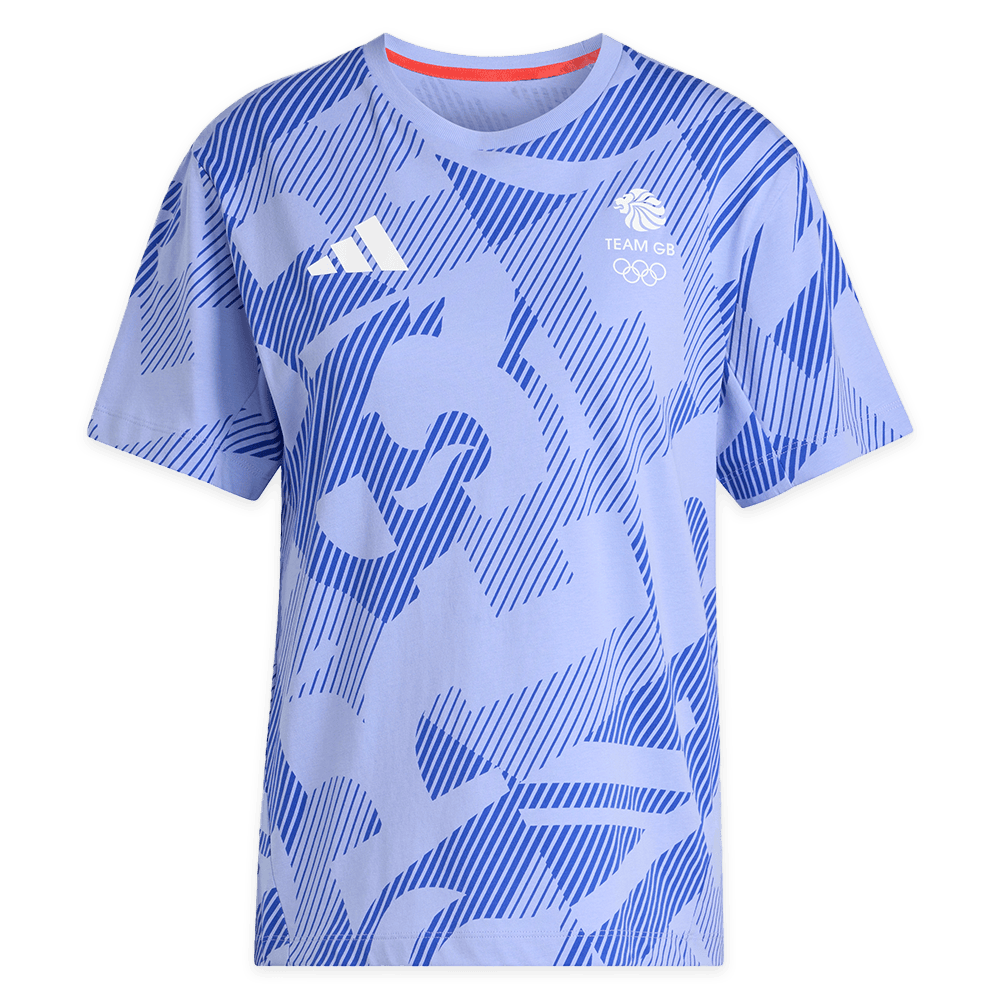 adidas T-Shirt adidas Milan 2026 Team GB AOP T-Shirt - Womens