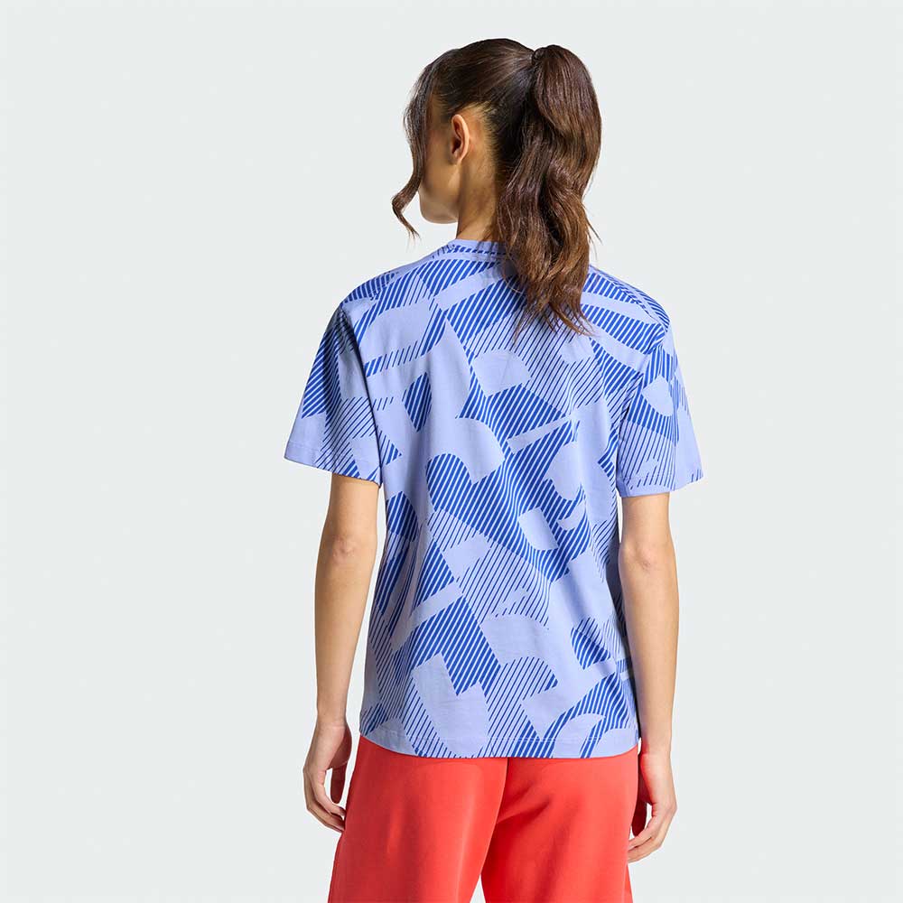 adidas T-Shirt adidas Milan 2026 Team GB AOP T-Shirt - Womens