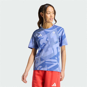 adidas T-Shirt adidas Milan 2026 Team GB AOP T-Shirt - Womens