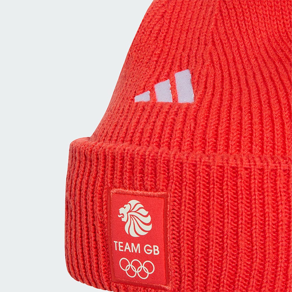 adidas Beanie Hat adidas Milan 2026 Team GB Beanie - Red