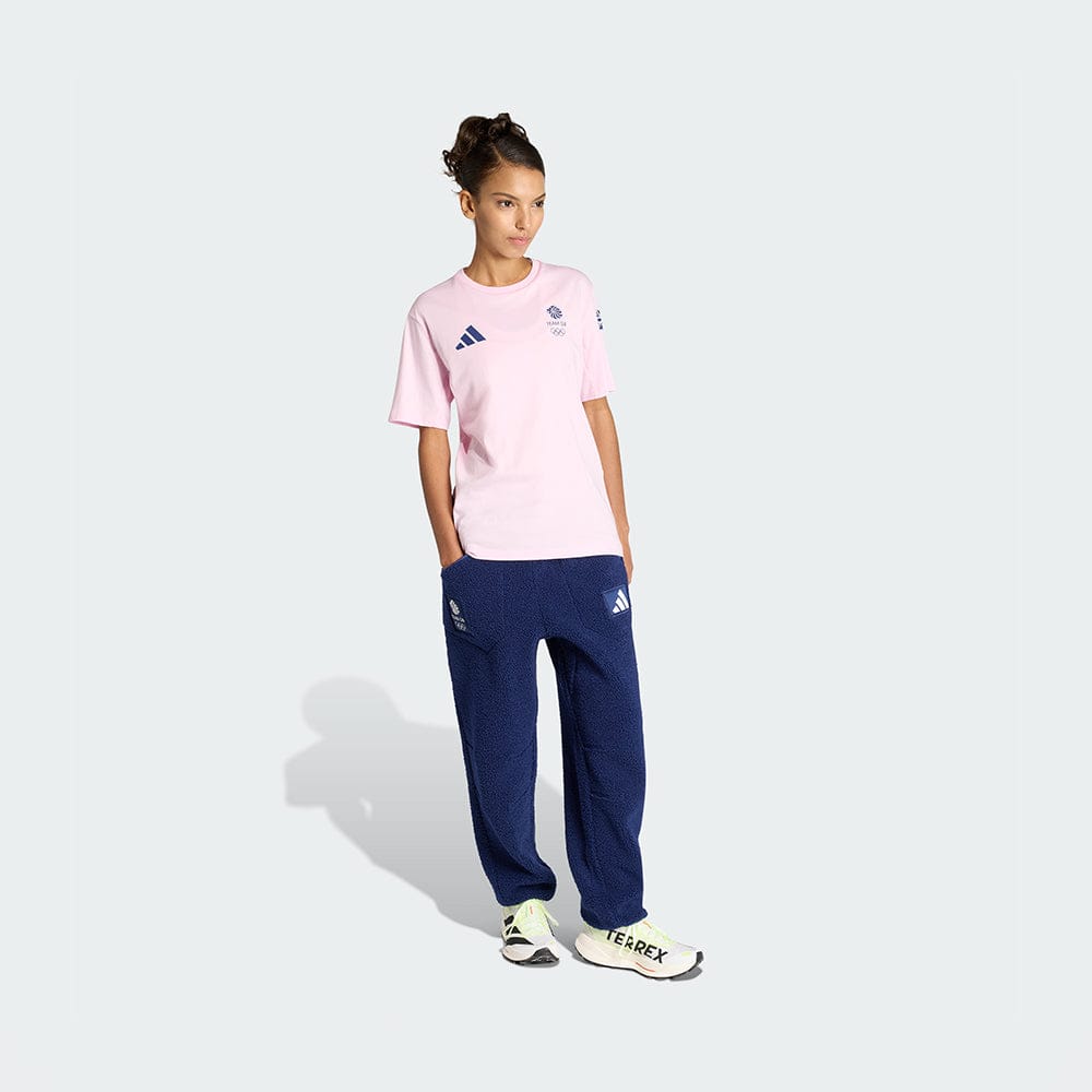adidas T-Shirt adidas Milan 2026 Team GB GFX T-Shirt - Pink - Womens