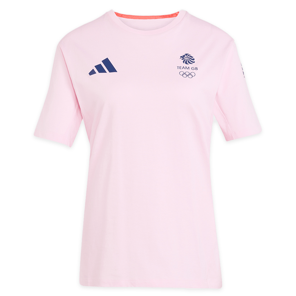 adidas T-Shirt adidas Milan 2026 Team GB GFX T-Shirt - Pink - Womens
