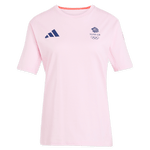 adidas T-Shirt adidas Milan 2026 Team GB GFX T-Shirt - Pink - Womens