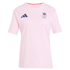 adidas T-Shirt adidas Milan 2026 Team GB GFX T-Shirt - Pink - Womens