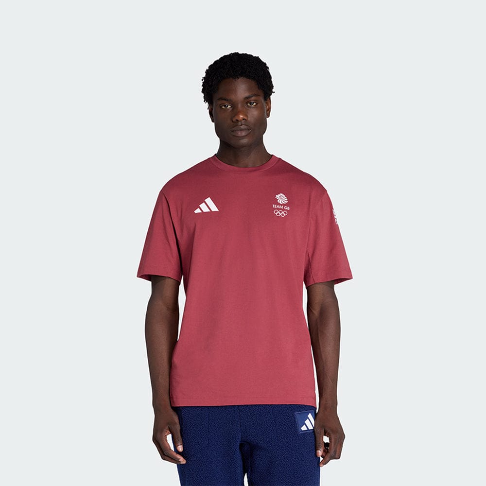 adidas T-Shirt adidas Milan 2026 Team GB GFX T-Shirt - Red