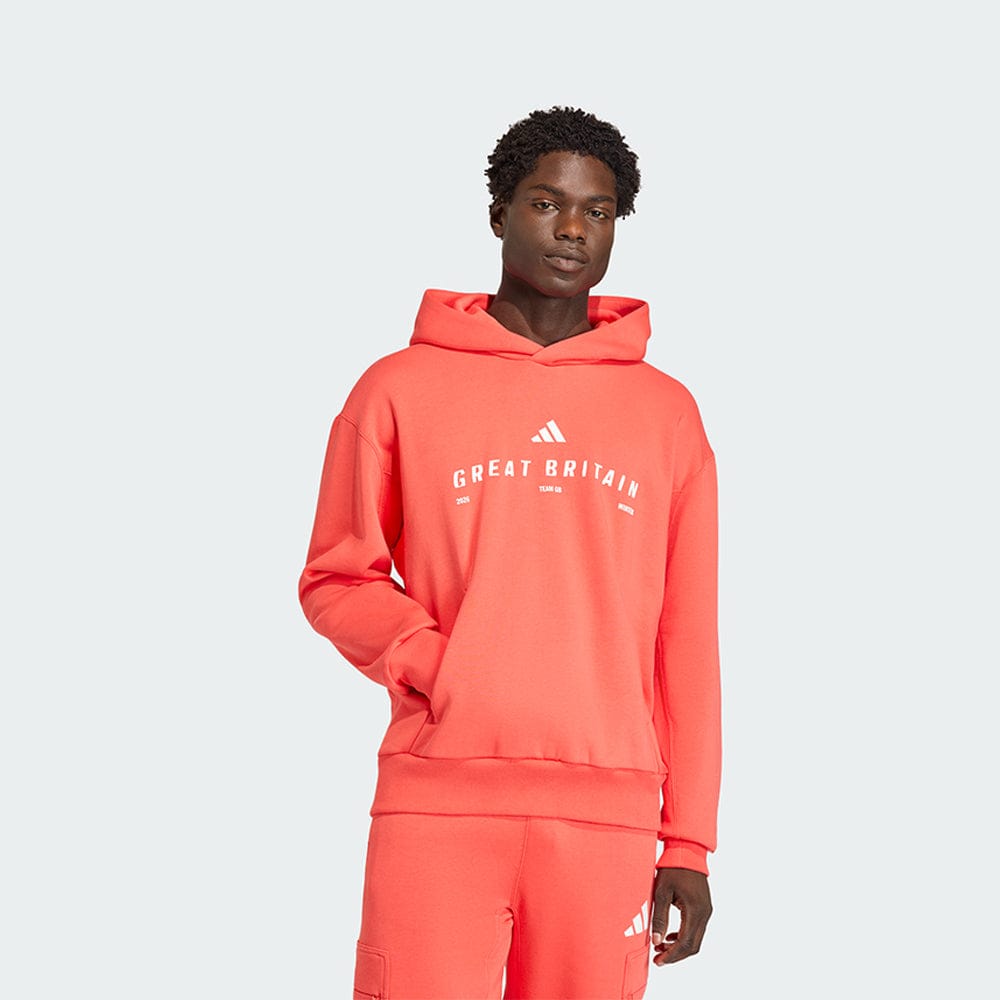 adidas x Team GB Milano Cortina 2026 Hoodie - Red