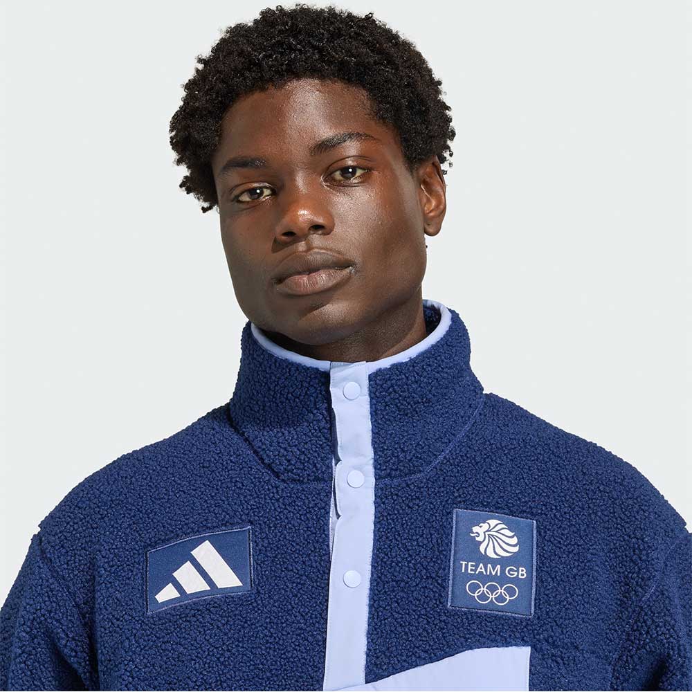 adidas Fleece adidas Milan 2026 Team GB Pile Fleece Pullover