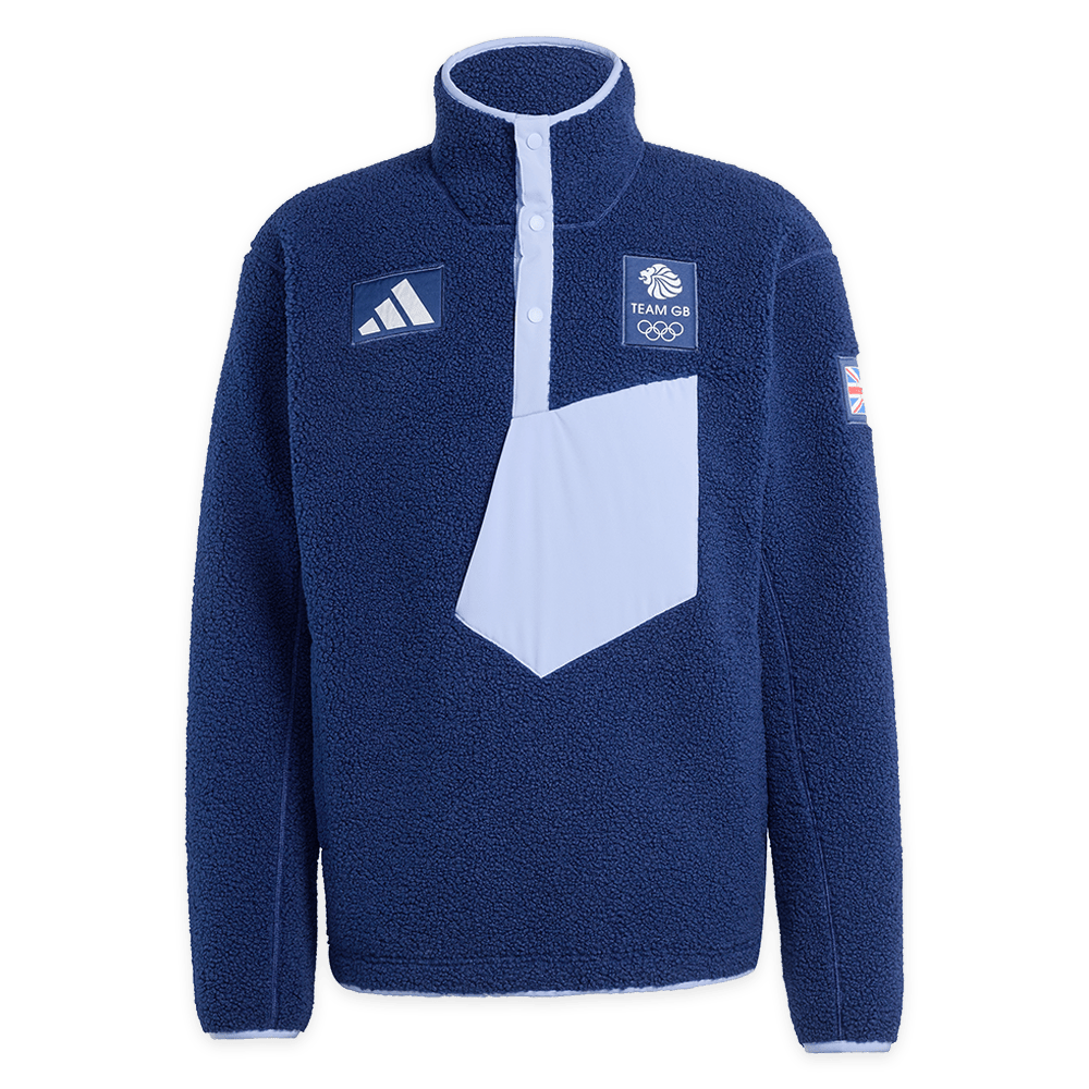 adidas Fleece adidas Milan 2026 Team GB Pile Fleece Pullover