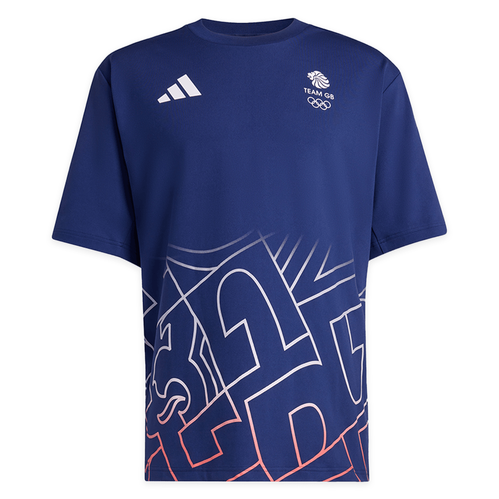 adidas T-Shirt adidas Milan 2026 Team GB Riders T-Shirt
