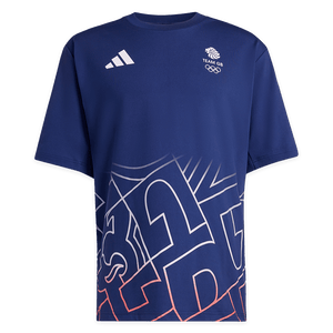 adidas T-Shirt adidas Milan 2026 Team GB Riders T-Shirt