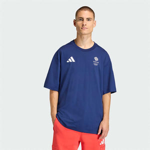 adidas T-Shirt adidas Milan 2026 Team GB T-Shirt - Navy